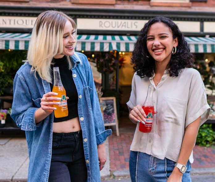 people drinking soda